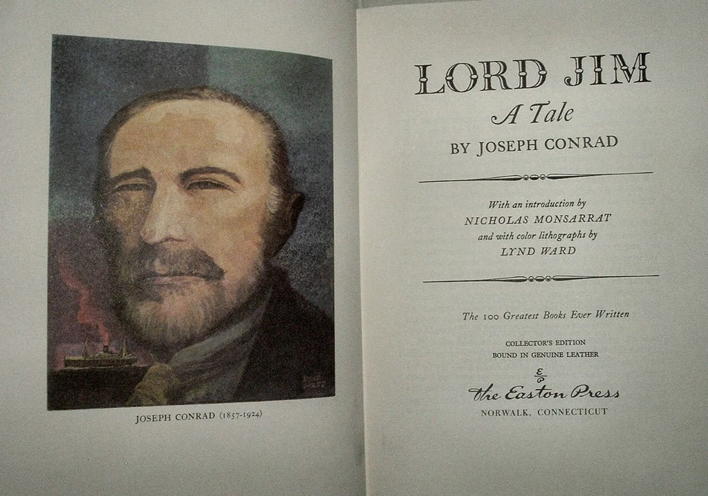 LORD JIM by Joseph Conrad Easton Press Genuine Leather As New 1977