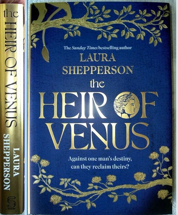 Signed First Edition: The Heir of Venus by Laura Shepperson (2024)