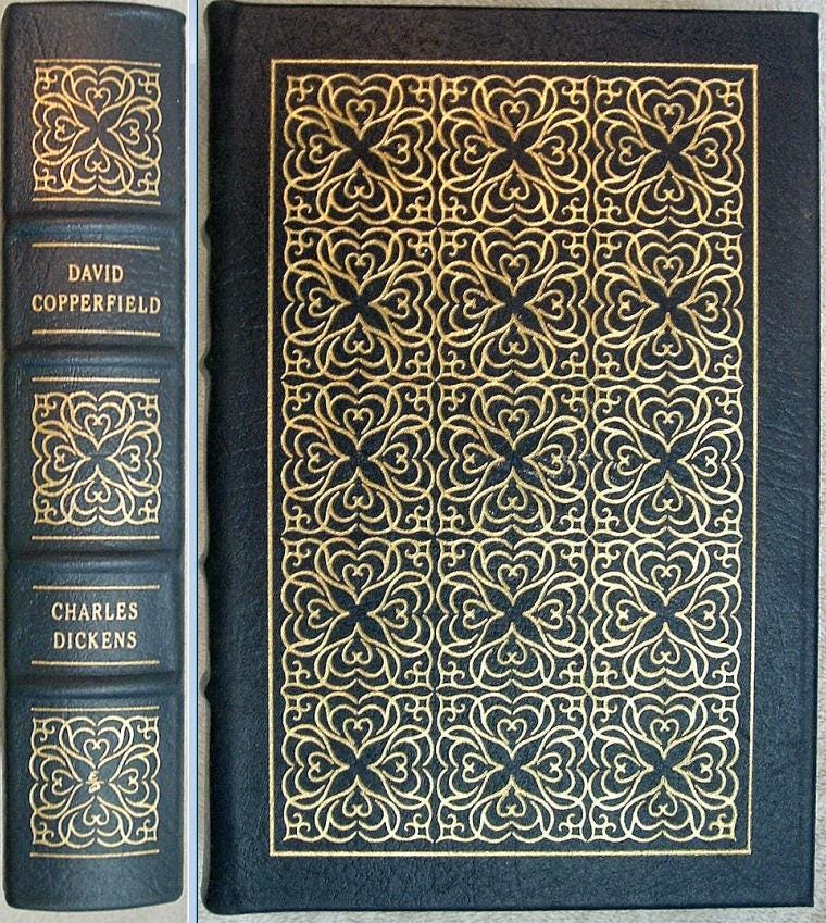 DAVID COPPERFIELD by Charles Dickens Easton Press Leather 1979
