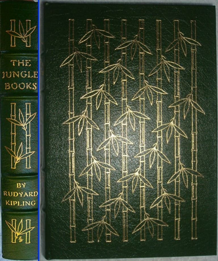 The JUNGLE BOOKS by Rudyard Kipling Easton Press Leather 1980
