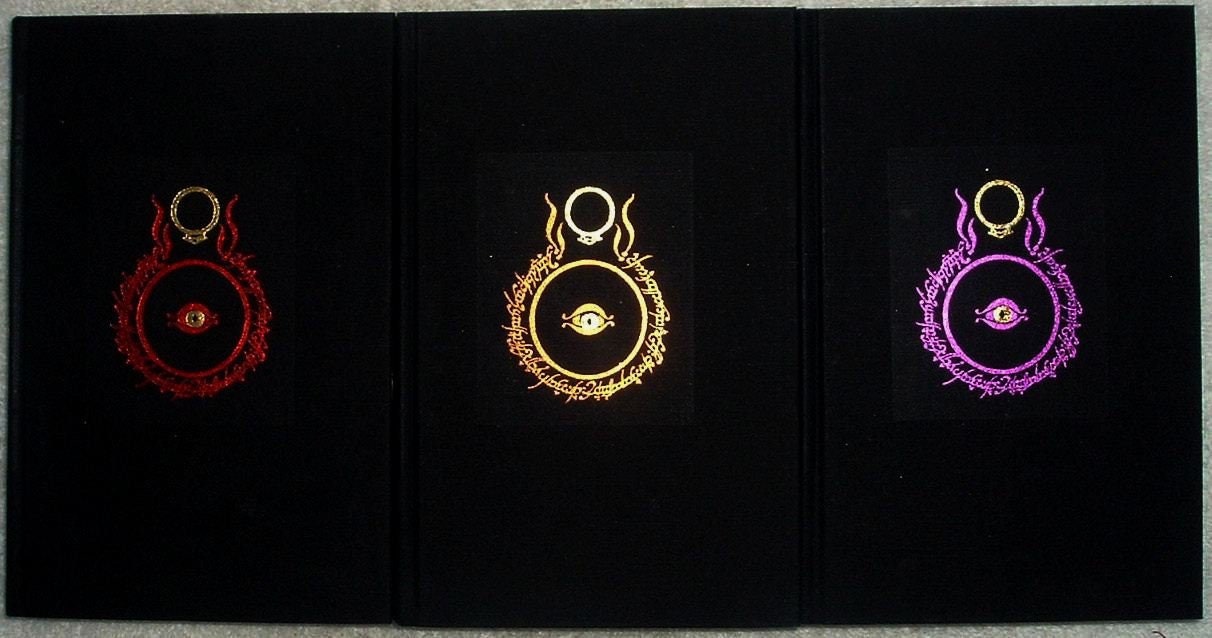 The Lord of the Rings by J.R.R. Tolkien 3 Volume Set with Slip Case 1965 Edition