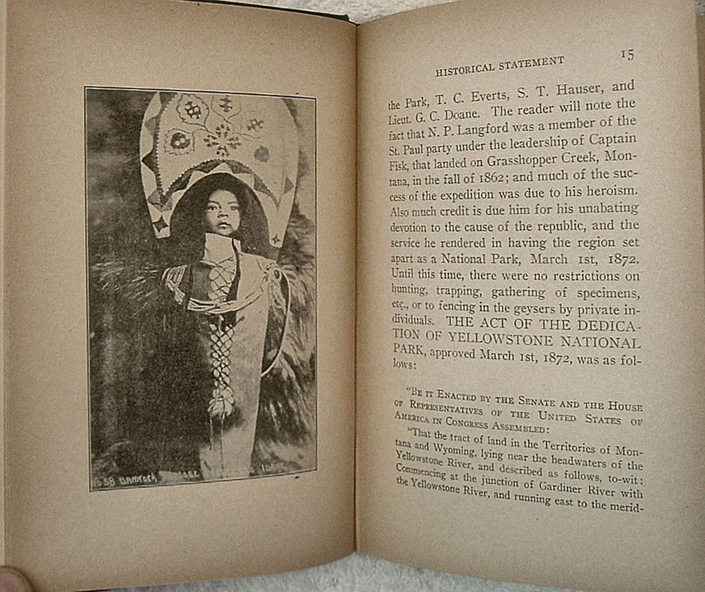 With God In The Yellowstone by Alma White First Edition Illustrated 1920