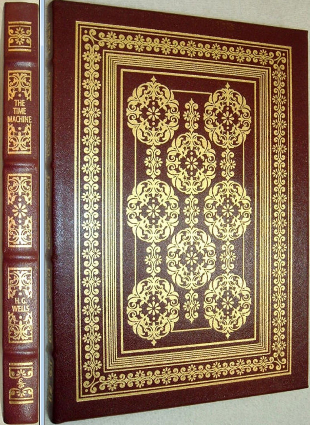 THE TIME MACHINE by H. G. Wells Easton Press Leather As New 2002