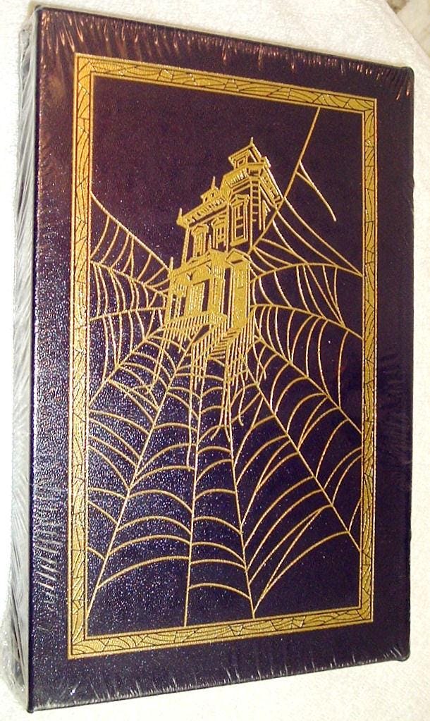 A Haunting On The Hill by Elizabeth Hand Easton Press Leather New Signed