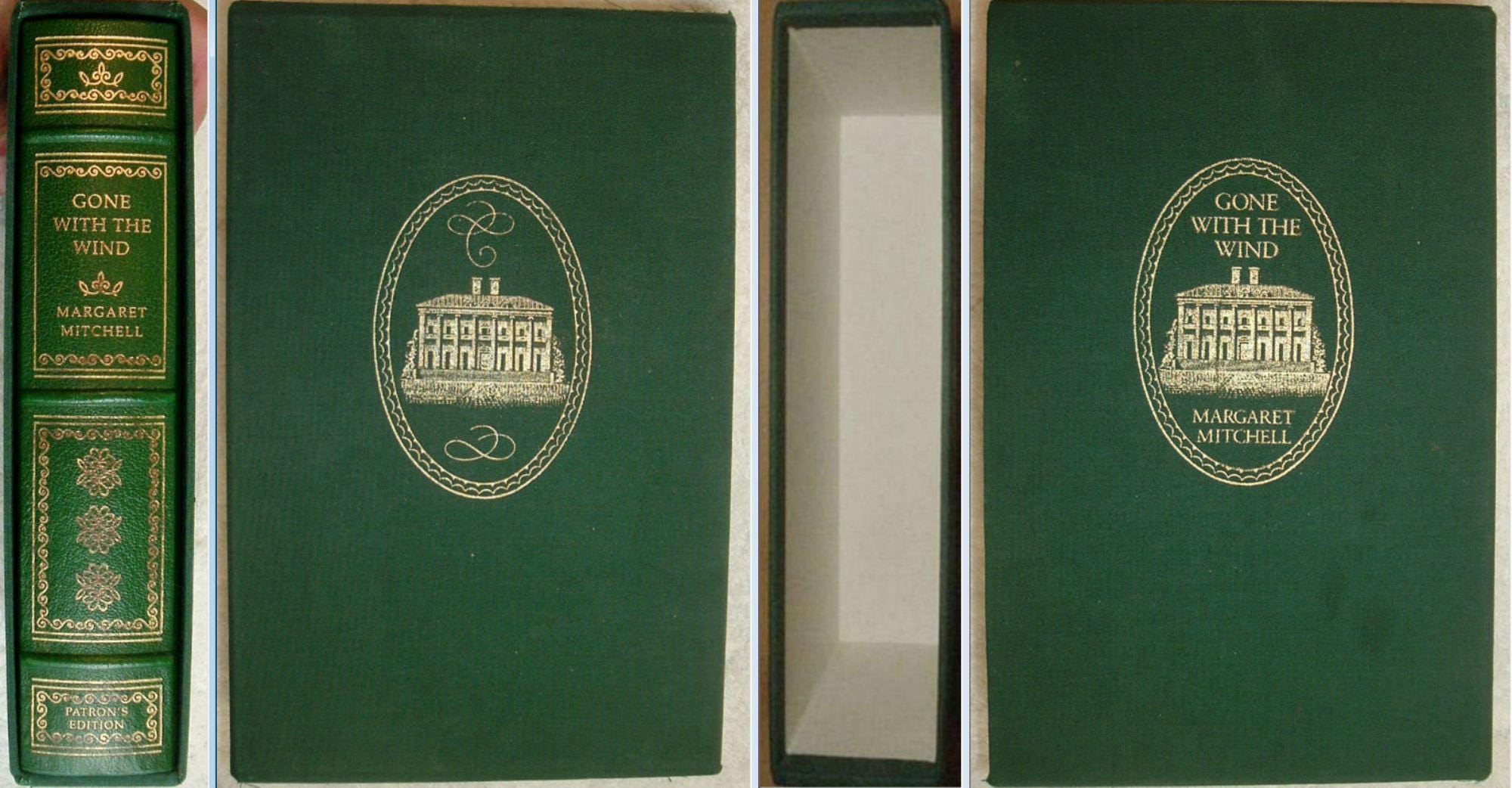 GONE With The WIND by Margaret Mitchell Franklin Library Patrons Edition 1986