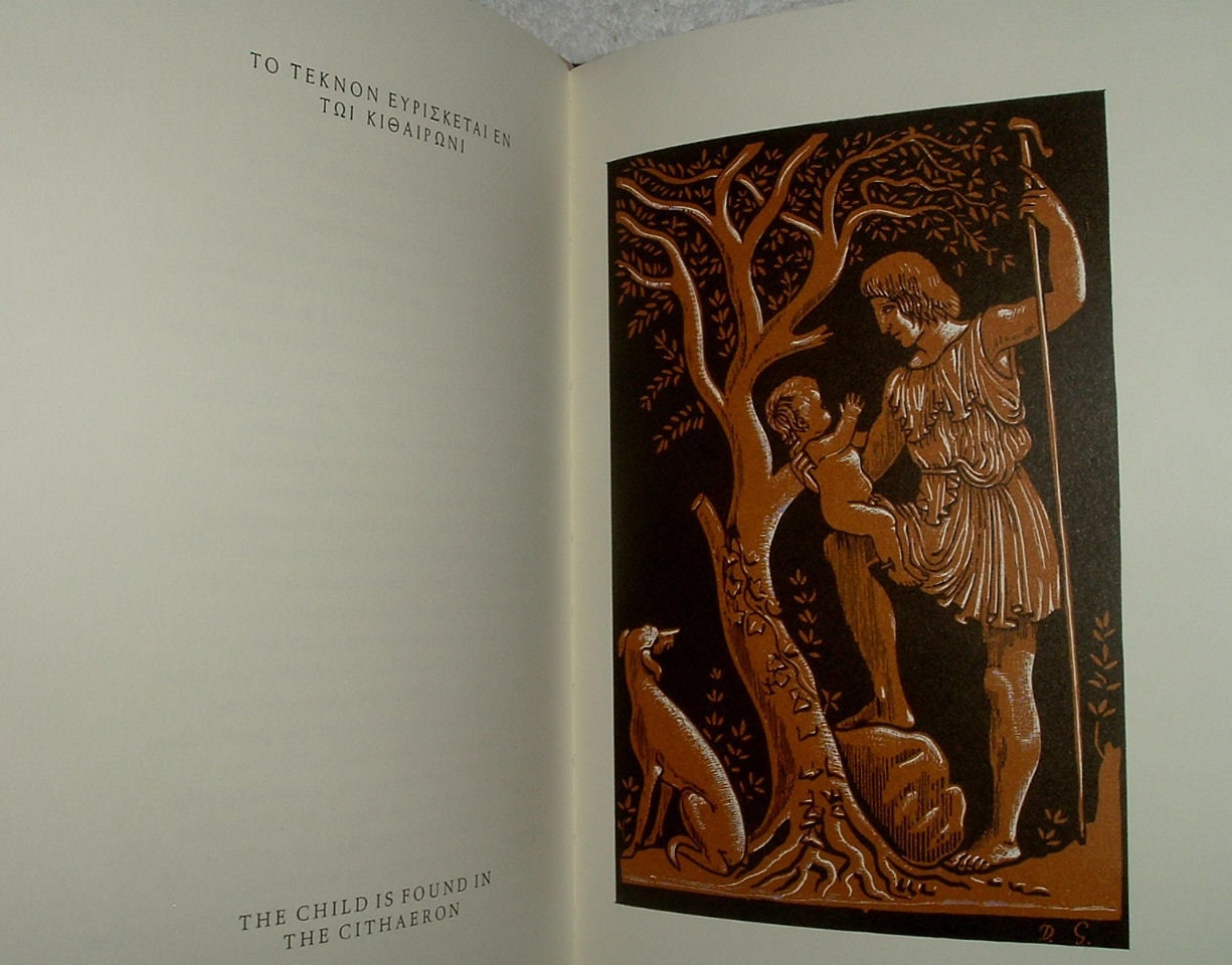 OEDIPUS The KINGS by Sophocles Easton Press Leather Collectors Edition As New