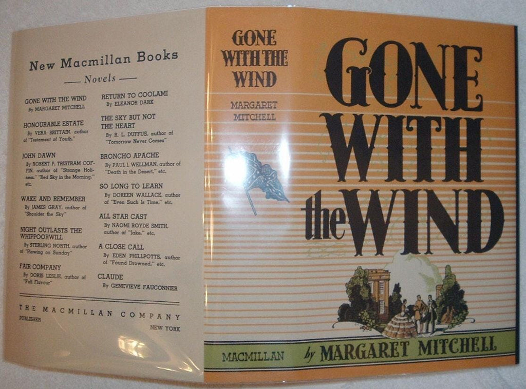GONE WITH The WIND by Margaret Mitchell May 1936 First Edition