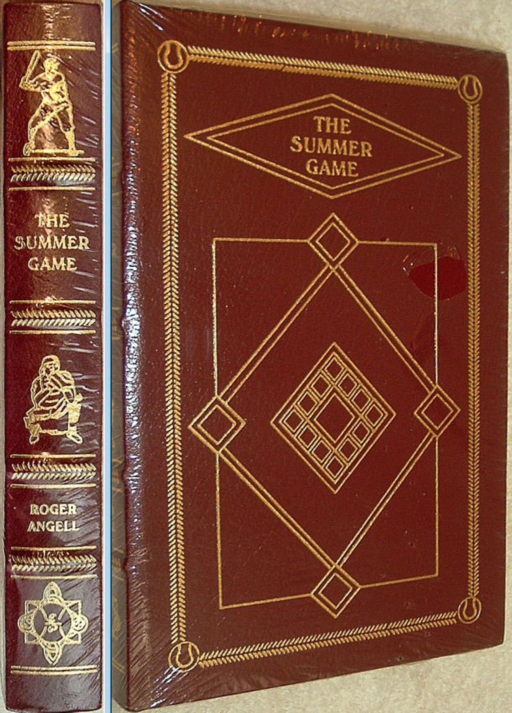 THE SUMMER GAME by Roger Angell Easton Press Leather New Sealed 1996