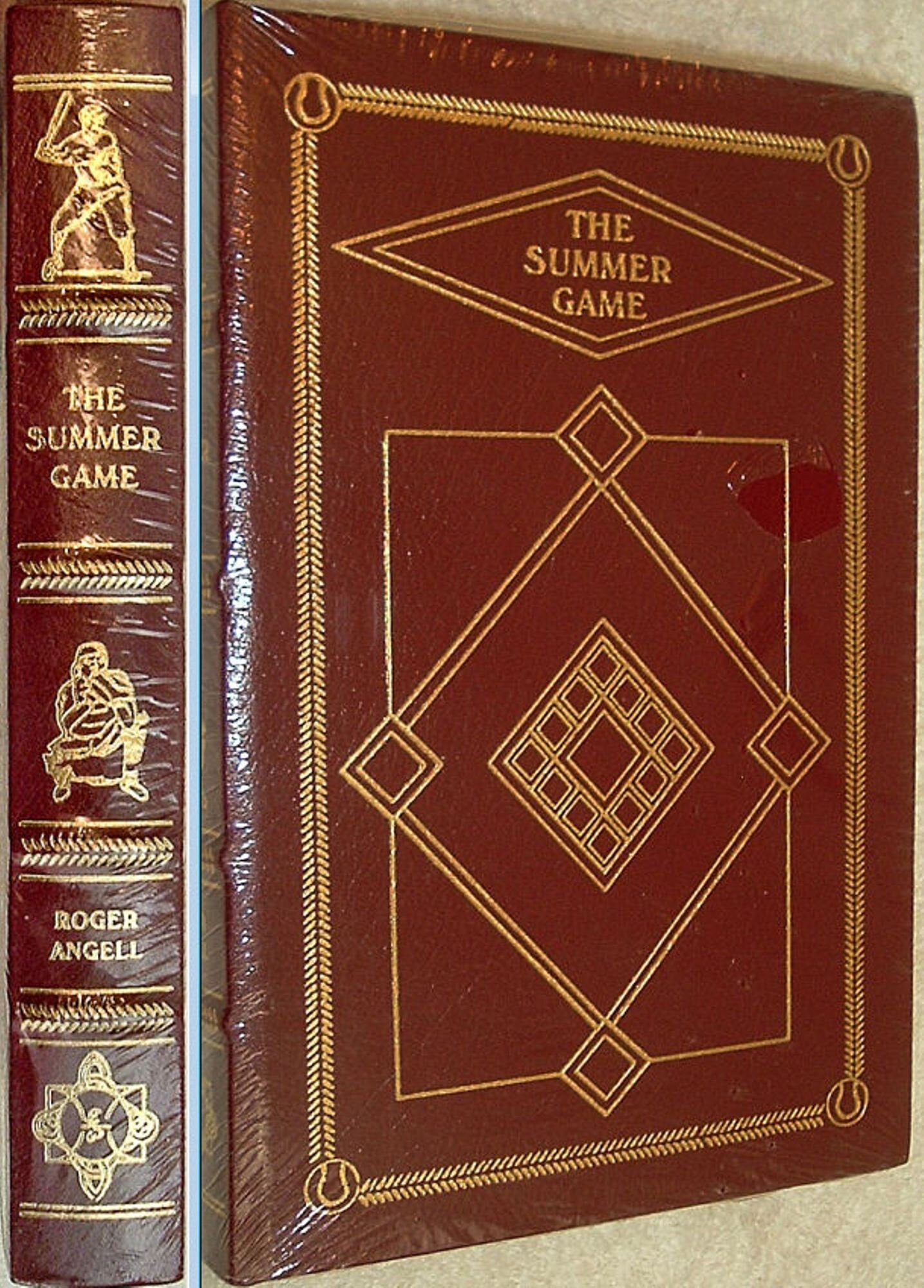 THE SUMMER GAME by Roger Angell Easton Press Leather New Sealed 1996