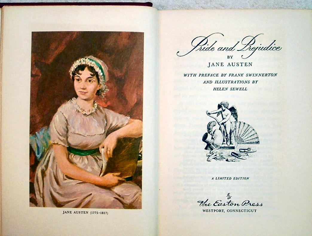 PRIDE AND PREJUDICE by Jane Austen Easton Press Leather Limited Edition 1977