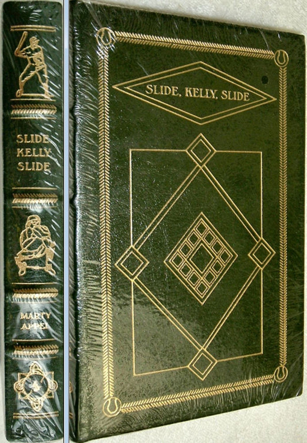 SLIDE KELLY SLIDE by Marty Appel Easton Press Full Leather Brand New Sealed