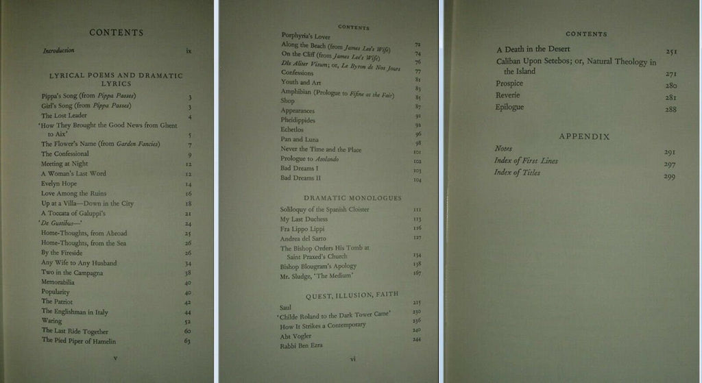 The POEMS of ROBERT BROWNING Easton Press Leather As New 1979