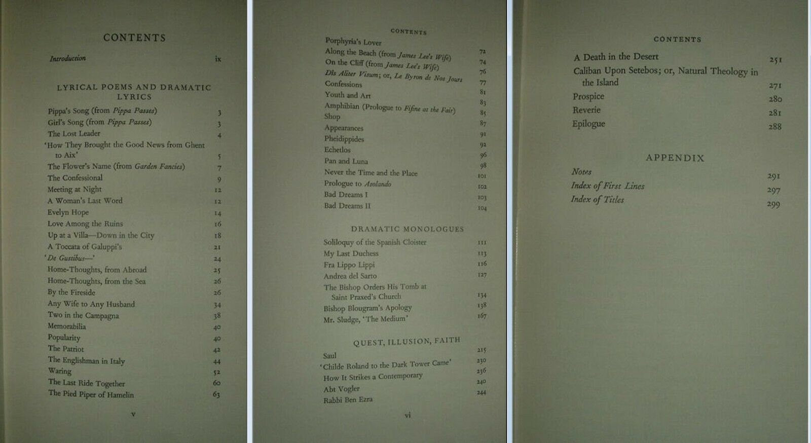 The POEMS of ROBERT BROWNING Easton Press Leather As New 1979