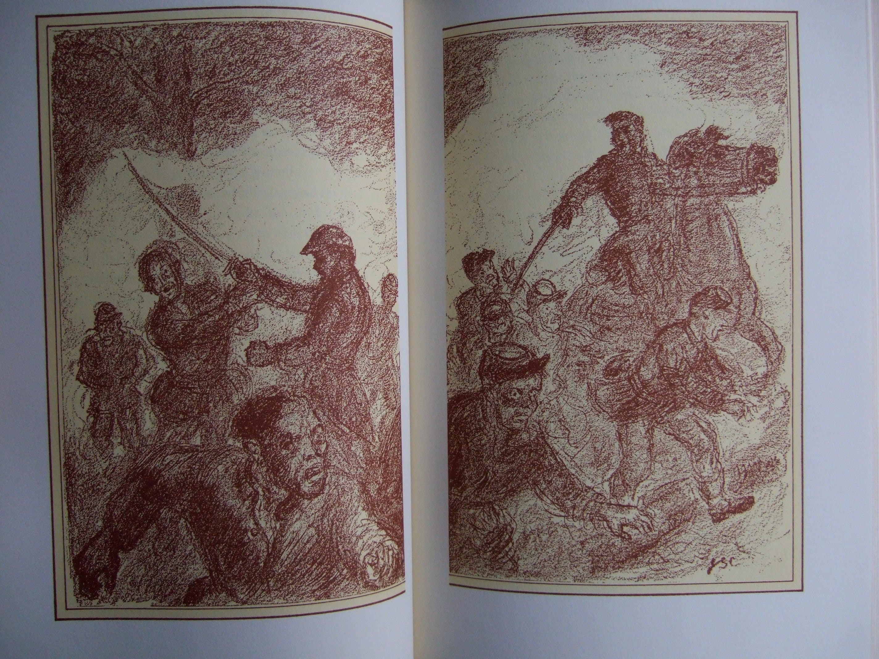 The Red BADGE Of COURAGE by Stephen Crane Easton Press Leather Like New 1980