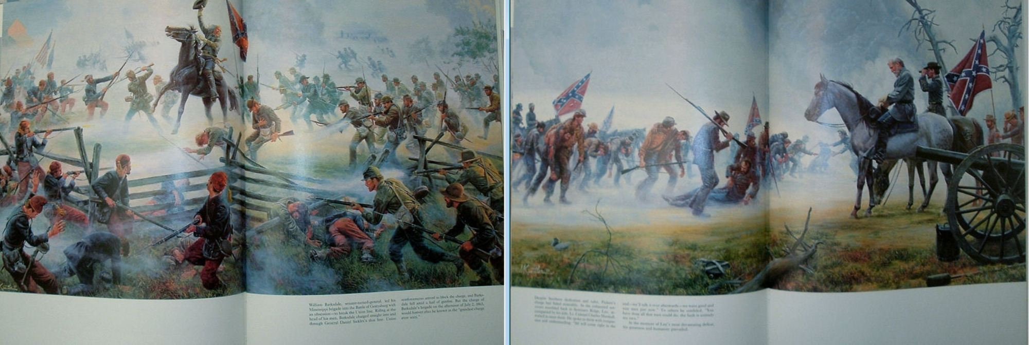 Images of The Civil War Easton Press Illustrated and Signed by Artist Mort Kunstler 1992