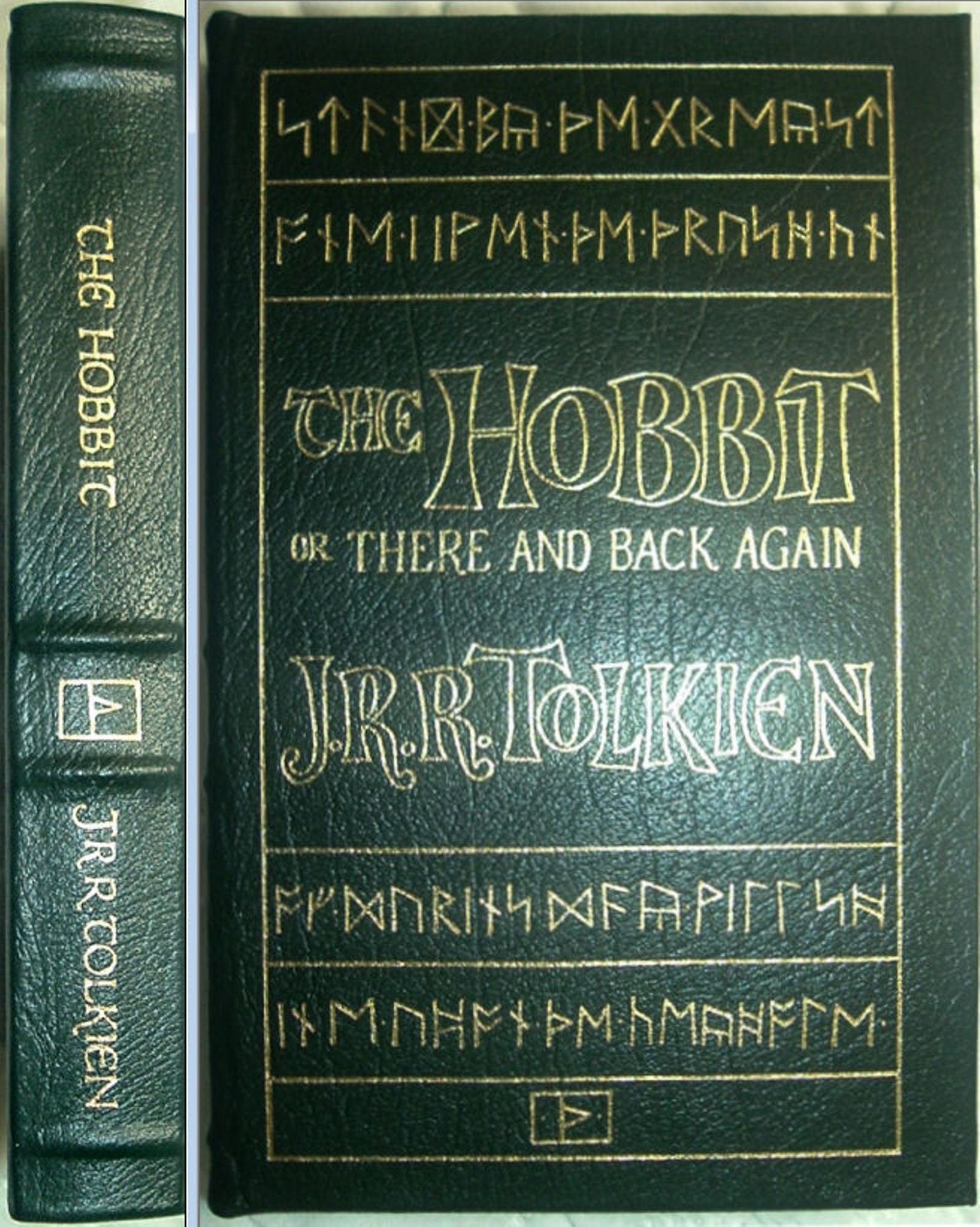 THE HOBBIT Or There And Back Again by JRR Tolkien Easton Press Leather New 1984