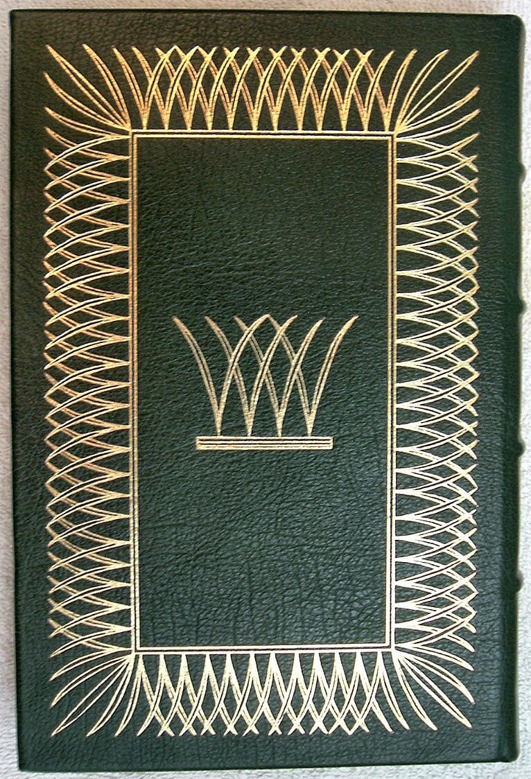 LEAVES OF GRASS by Walt Whitman Easton Press Full Leather Edition 1977
