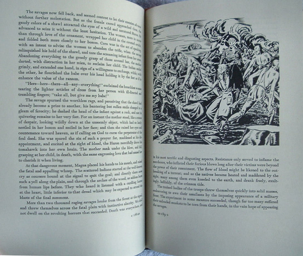 The LAST Of The MOHICANS by James Fenimore Cooper Easton Press Leather 1979