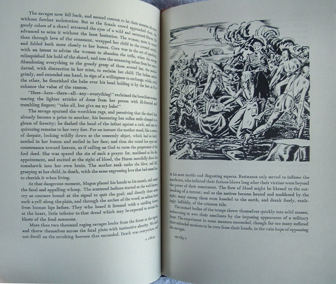 The LAST Of The MOHICANS by James Fenimore Cooper Easton Press Leather 1979
