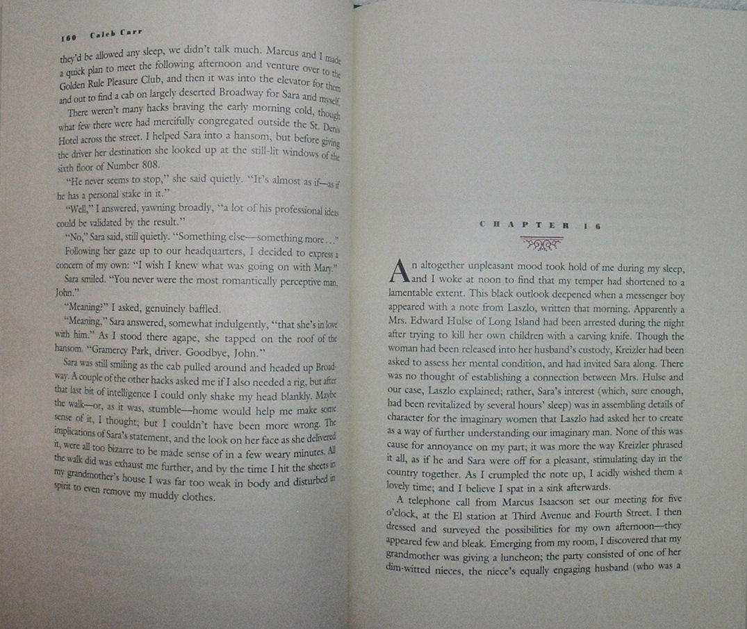 THE ALIENIST by Caleb Carr Franklin Library Signed First 1st Edition 1994