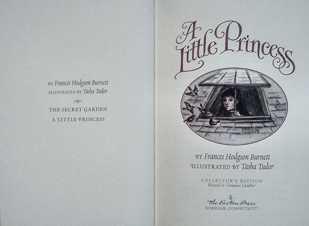 A LITTLE PRINCESS by Frances Hodgson Burnett Easton Press Leather 2001