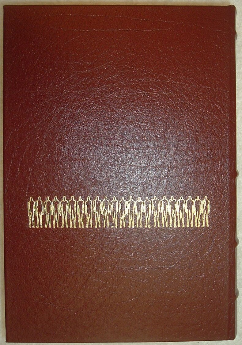 STAND ON ZANZIBAR by John Brunner Easton Press Leather 1987