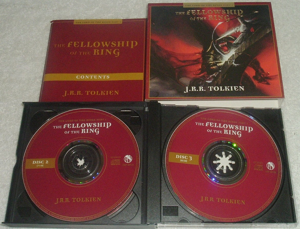 4 Volume Set LORD Of The Rings  and The HOBBIT Dramatized American Production on 14 CDs Brand New