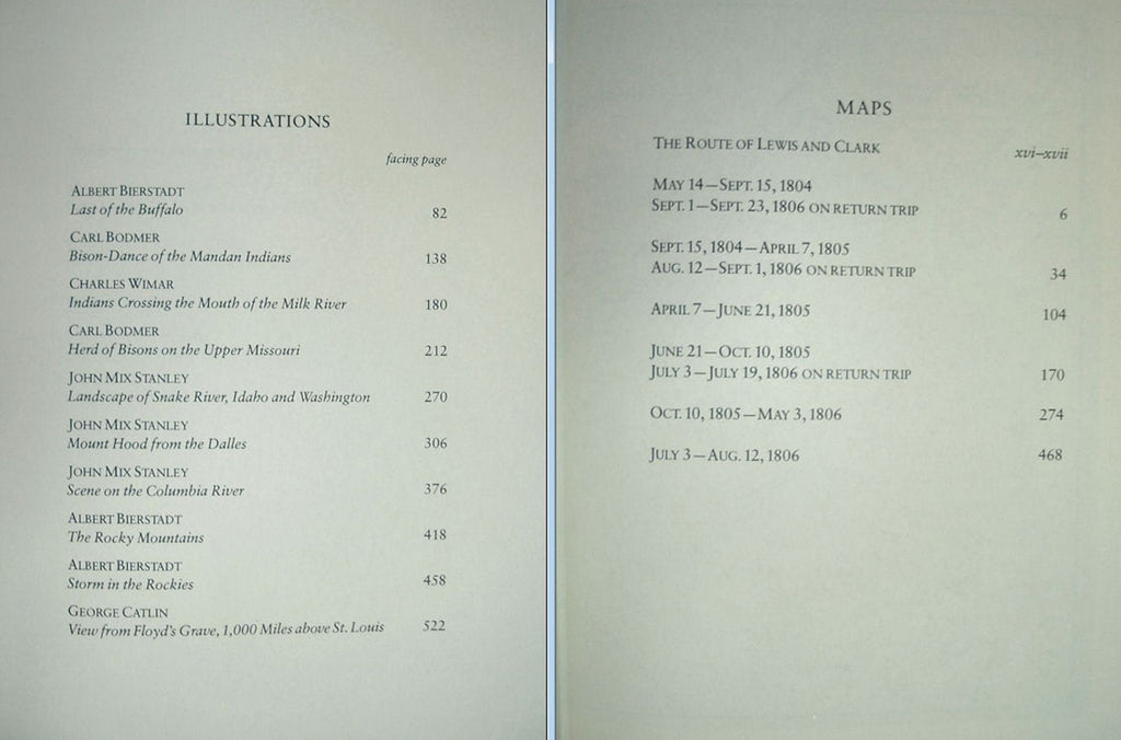 The Journals of LEWIS and CLARK 1803-1806 Expedition Franklin Library 1982