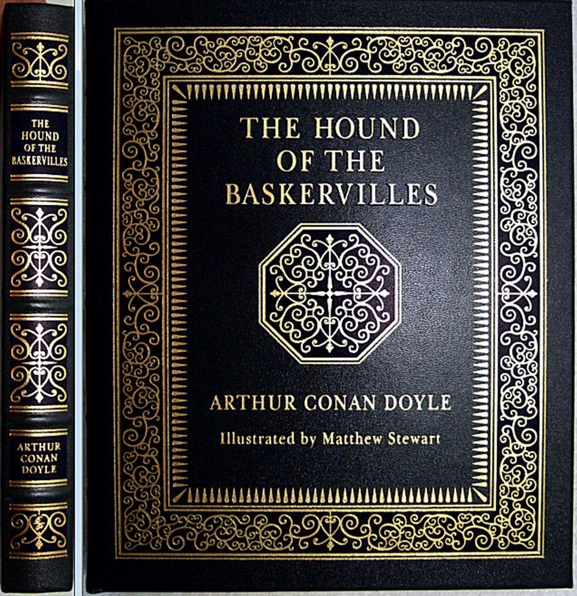 The Hound of The Baskervilles by Arthur Conan Doyle Easton Press Signed by Artist 2013