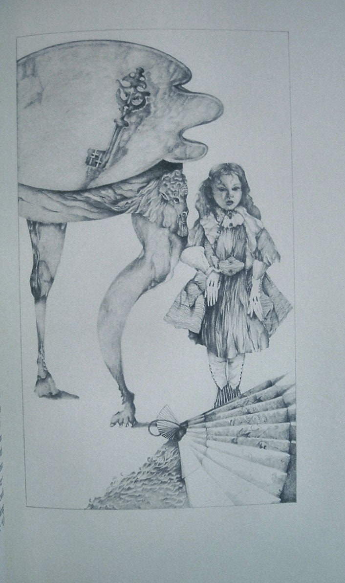 ALICE'S Adventure In WONDERLAND and THROUGH the Looking Glass Franklin Library 1983