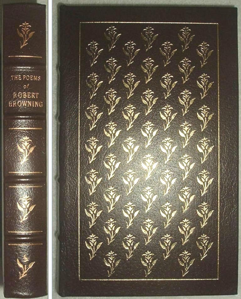 The POEMS of ROBERT BROWNING Easton Press Leather As New 1979