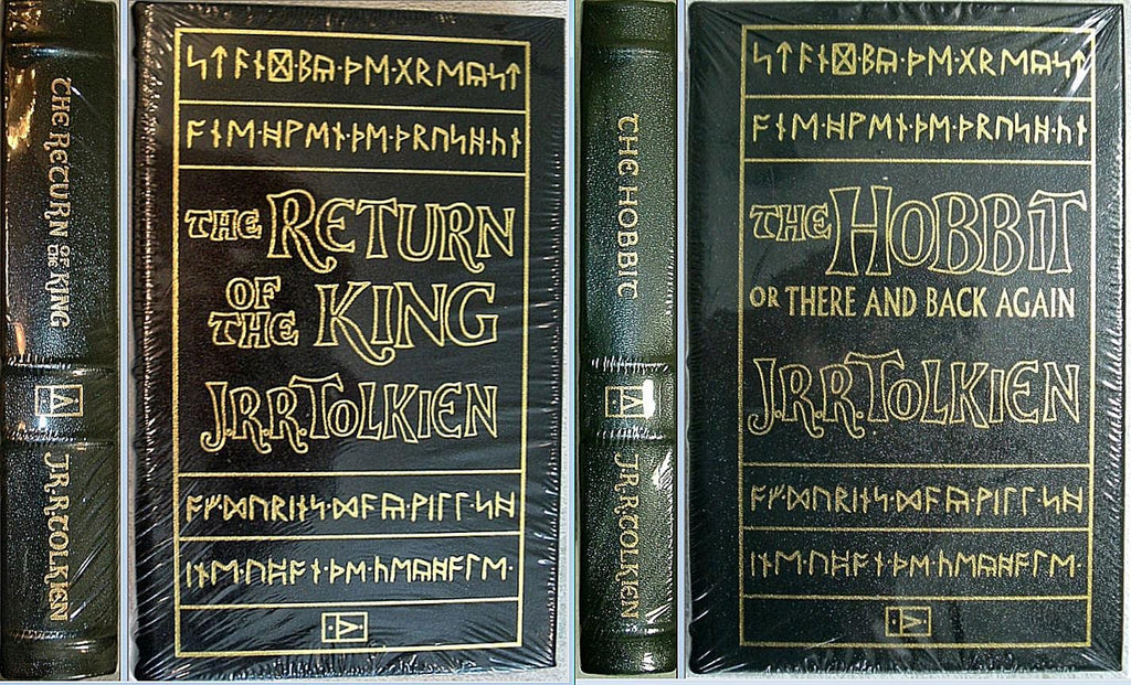 Lord Of The Rings JRR Tolkien 5 Volume Set Easton Press Leather Brand New