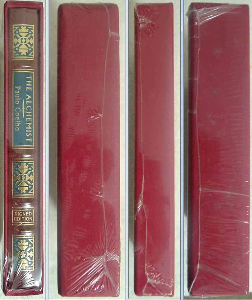 THE ALCHEMIST by Paulo Coelho Easton Press Signed Brand New In Slipcase 2013