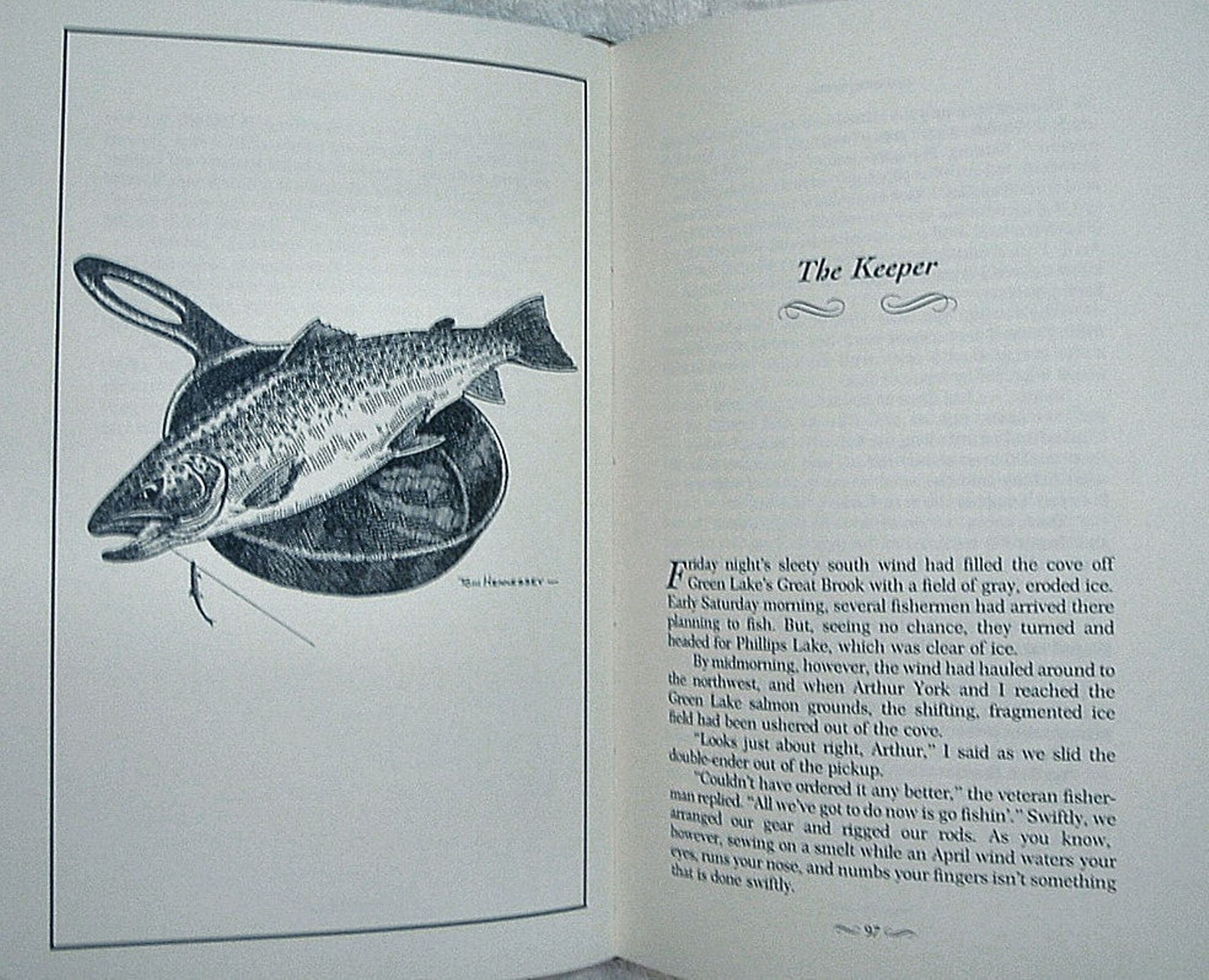FEATHERS n FINS by Tom Hennessey The Amwell Press Signed by Author 1989