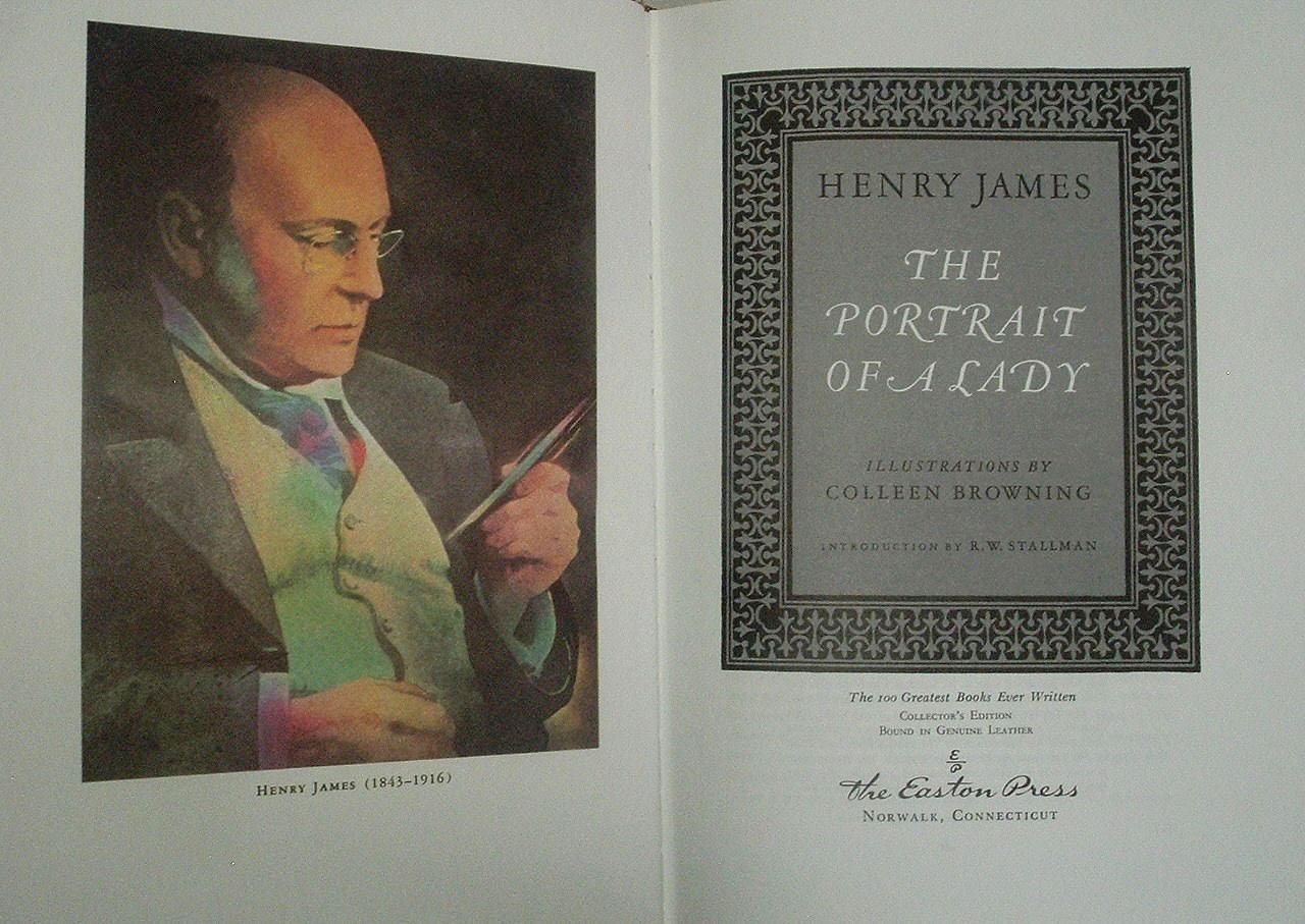 The Portrait Of A LADY by Henry James Easton Press 1978 As New