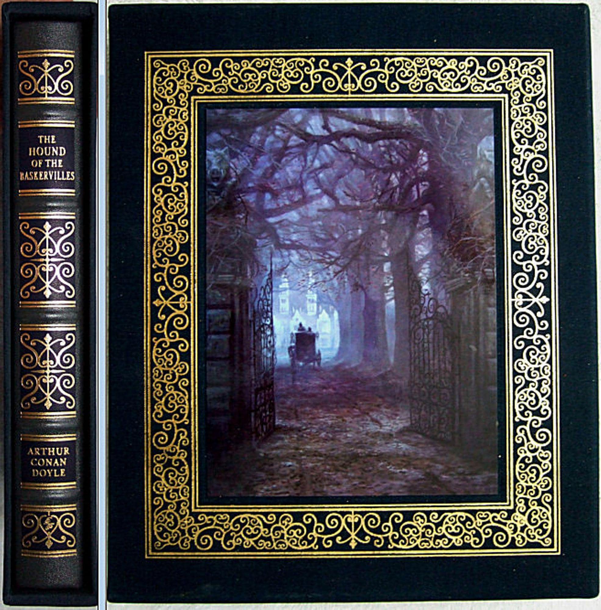 The Hound of The Baskervilles by Arthur Conan Doyle Easton Press Signed by Artist 2013
