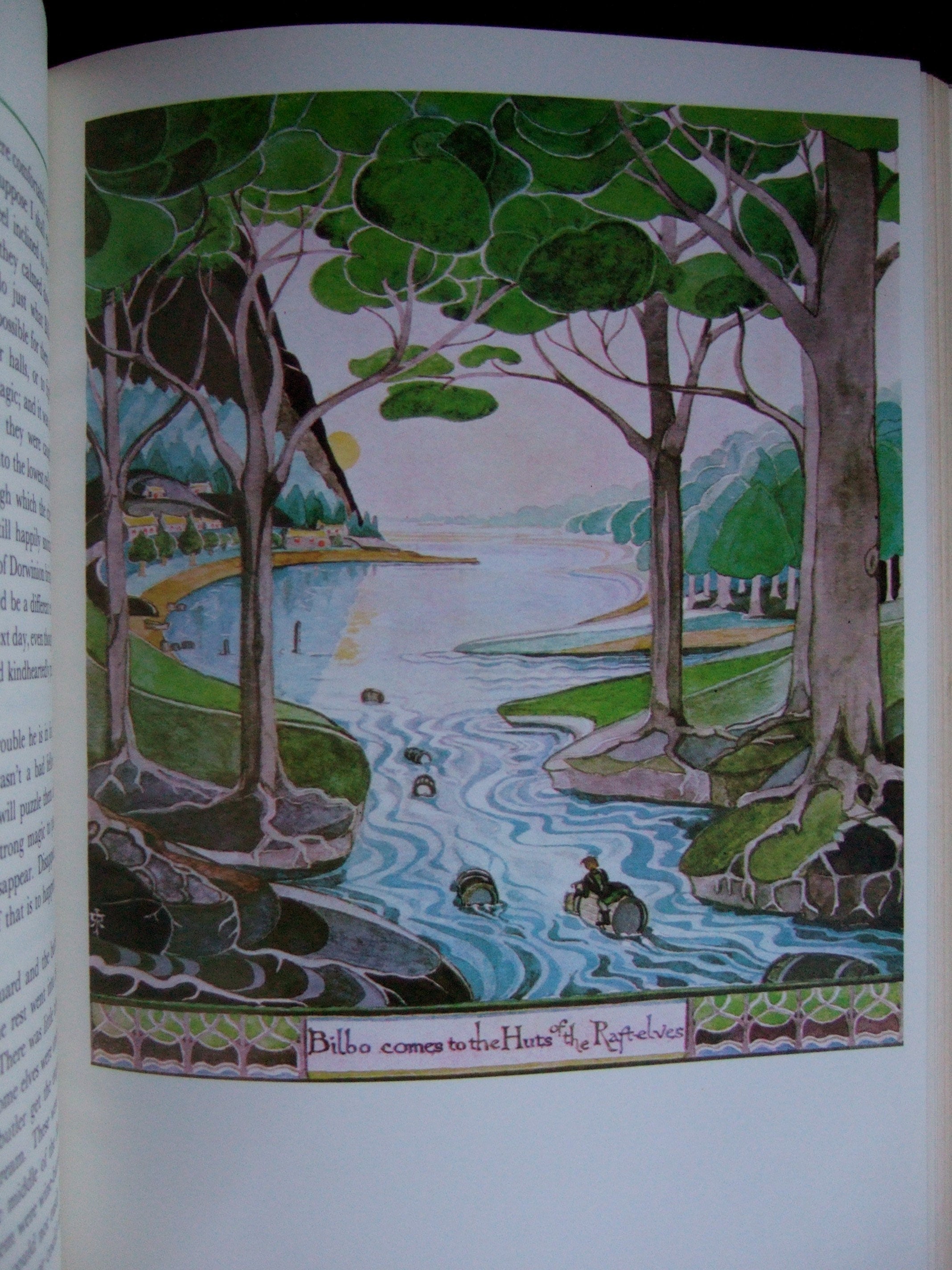 THE HOBBIT Or There And Back Again by JRR Tolkien Easton Press Leather New 1984