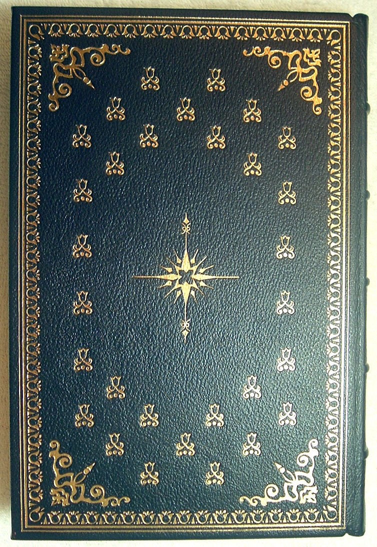 TREASURE ISLAND by Robert Louis Stevenson Franklin Library Leather NC Wyeth 1975