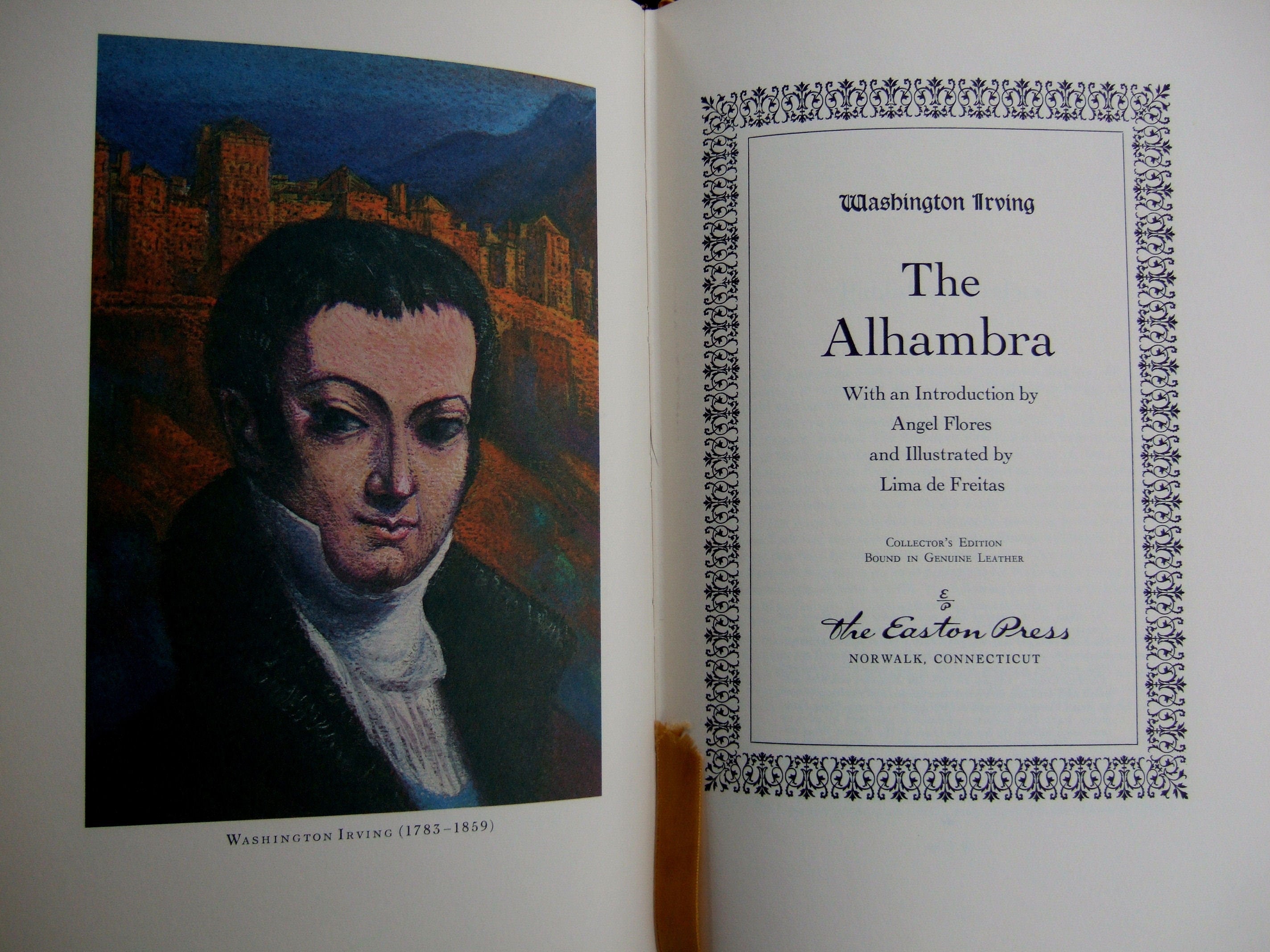 THE ALHAMBRA by Washington Irving Easton Press New Sealed 1978