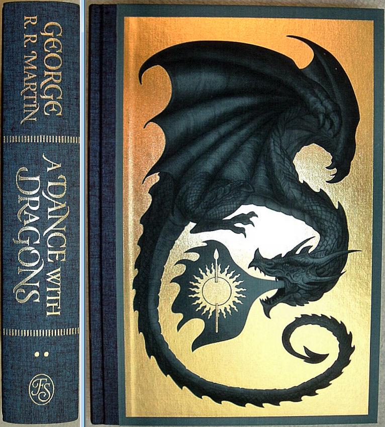 A Dance With Dragons by George R.R. Martin Folio Society Illustrated 2 Volume Set