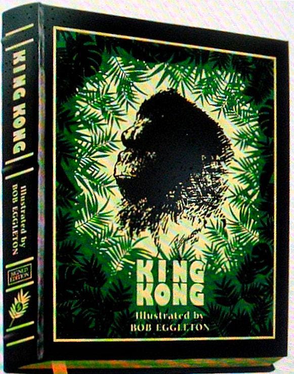 KING KONG 90th Anniversary Edition illustrated by Bob Eggleton Easton Press Leather