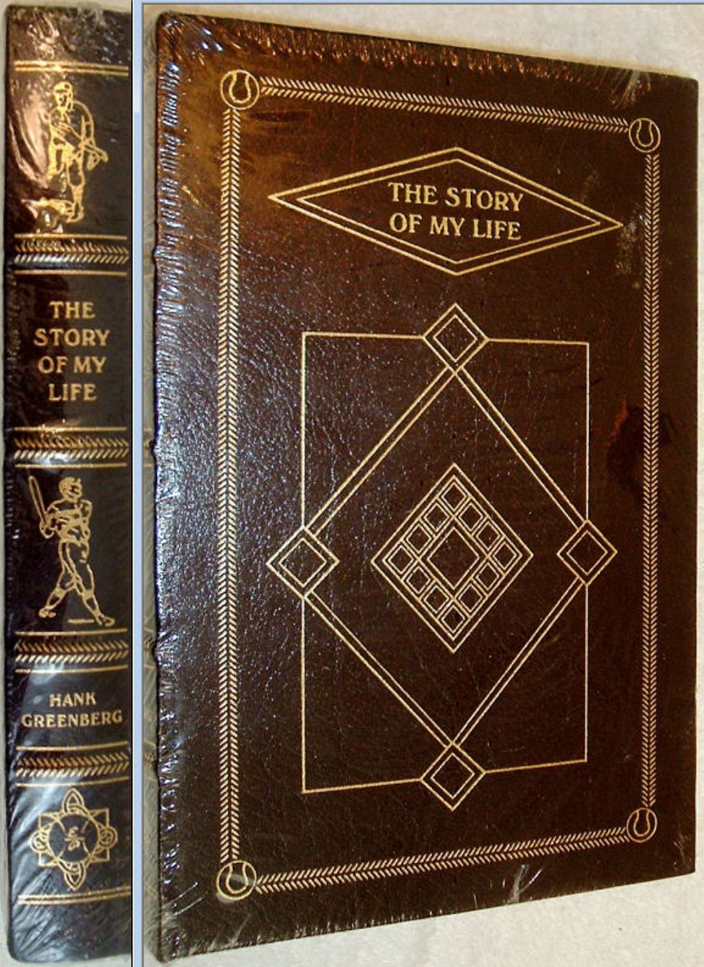The Story Of My Life by Hank Greenberg Easton Press Leather Brand New Sealed