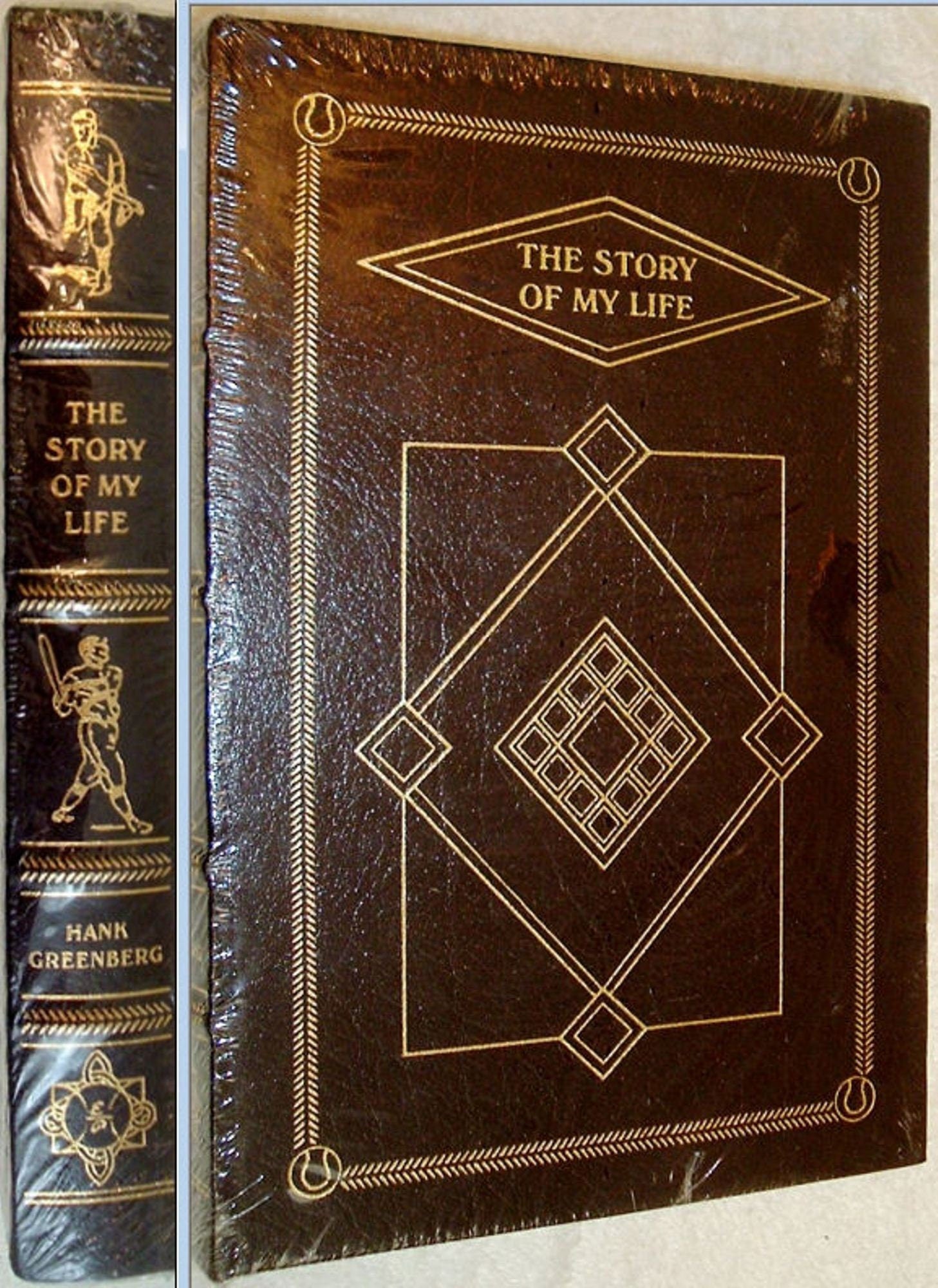 The Story Of My Life by Hank Greenberg Easton Press Leather Brand New Sealed