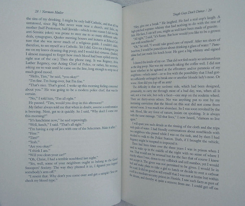 Tough Guys Don't Dance: Signed First Edition, Franklin Library Leather Bound