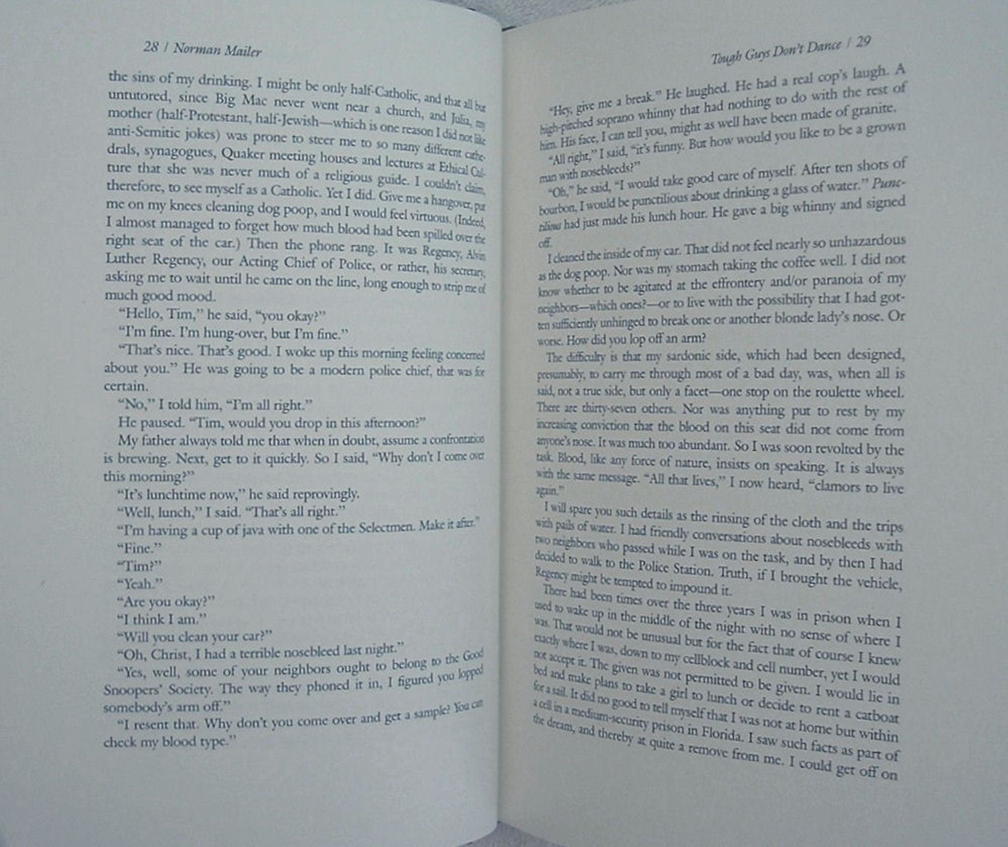 Tough Guys Don't Dance: Signed First Edition, Franklin Library Leather Bound