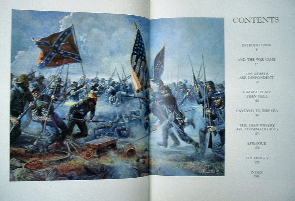 Images of The Civil War Easton Press Illustrated and Signed by Artist Mort Kunstler 1992
