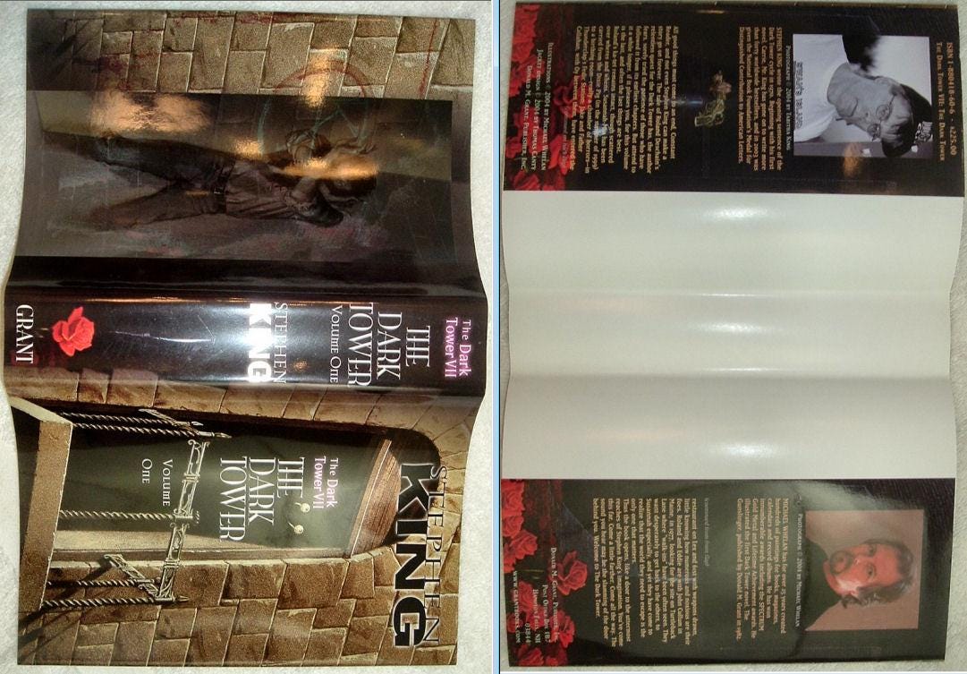 THE DARK TOWER by Stephen King Signed by Author & Artist First Illus Edition 2004