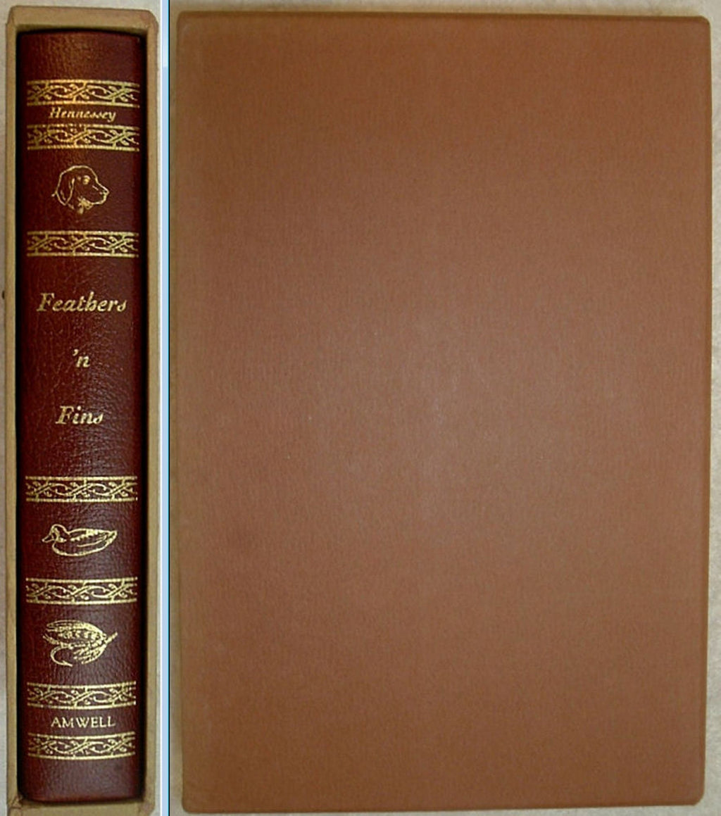 FEATHERS n FINS by Tom Hennessey The Amwell Press Signed by Author 1989