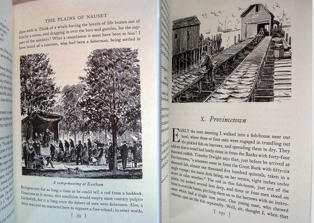 Walden, Cape Cod, The Maine Woods, & Civil Disobedience by Henry David Thoreau Easton Press Leather 4 Volume Set