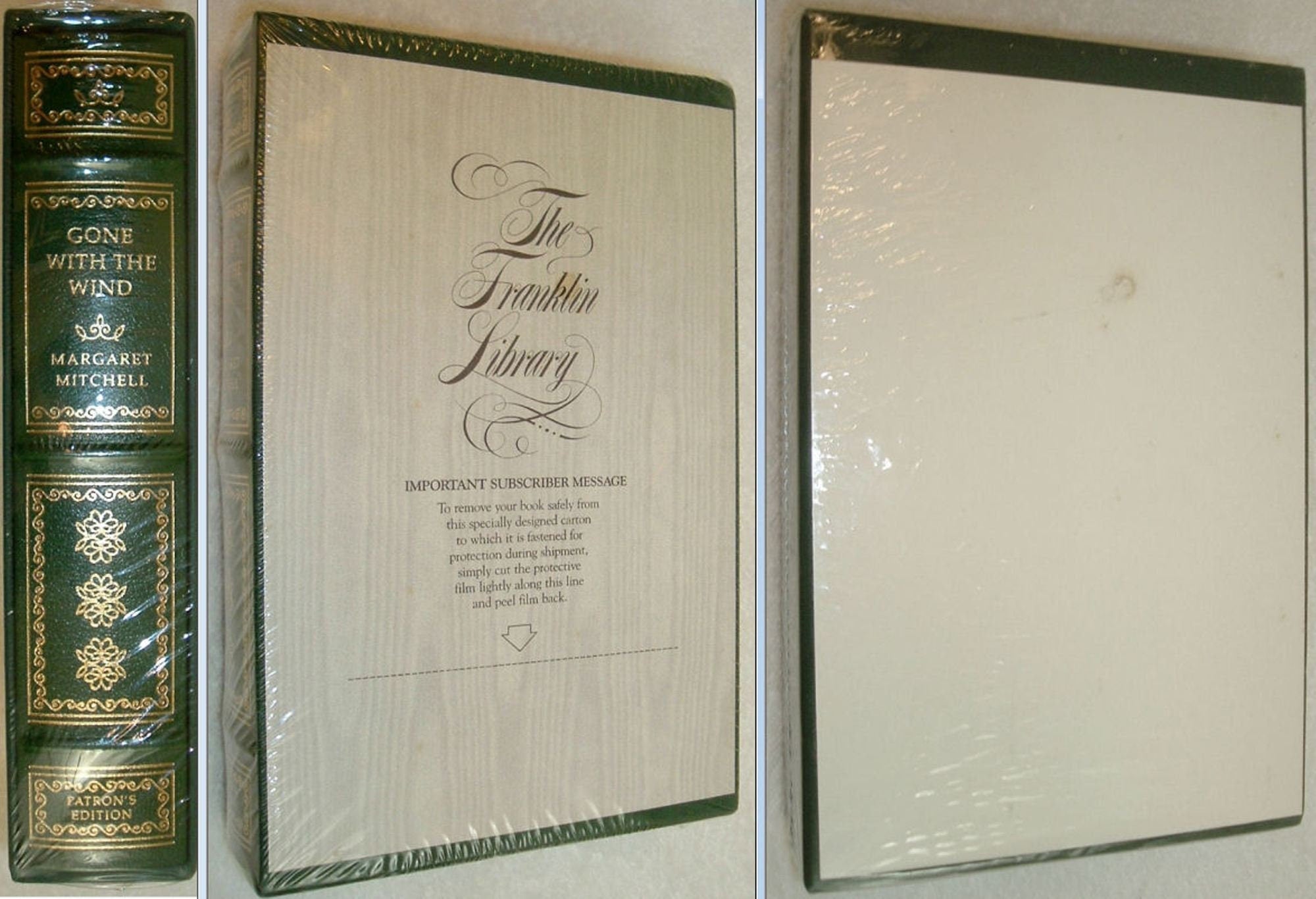 Gone With The Wind: Franklin Library Patron's Edition New Sealed 1986